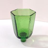 Vintage Green Hexagonal Sconce Pegged Votive Candle Cup
