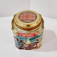 Vintage Hershey Chocolate 1995 Vintage Edition #3 Decorative Tin, Retro Metal Storage Container