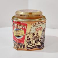 Vintage Hershey Chocolate 1995 Vintage Edition #3 Decorative Tin, Retro Metal Storage Container