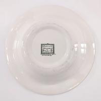 Set of 3 Vintage Royal Colonial Homestead Green Transferware Vegetable Serving Bowls, MCM Retro Americana China
