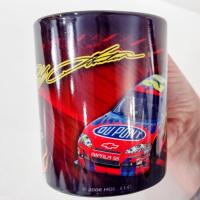 Vintage Jeff Gordon #24 NASCAR Ceramic Mugs, Set of 2