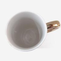 Always Be Kind Pink and Metallic Gold Ceramic Oversized Coffee Tea Mug