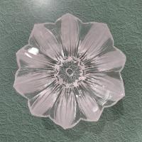 Vintage Kosta Boda Waterlily Float Bowl, Art Glass Flower Shaped Bowl, Mats Jonasson Design, Swedish Glassware