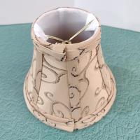 Vintage Swirl Victorian Style Fabric Mini Bell Lamp Shade