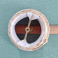 Vintage Swirl Victorian Style Fabric Mini Bell Lamp Shade