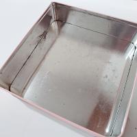 Vintage Candy Land Game Square Cookie Tin Container, Children's Room Decorative Metal Storage Box, Candyland Collectible