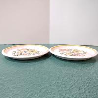 Mikasa Light N Lively Lausanne Salad Dessert Appetizer Sandwich Ceramic Plates, Set of Two