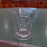 Vintage Fleur de Lis Rocks Glasses, Set of Four, Fleur de Lis Lowball Cocktail Glasses