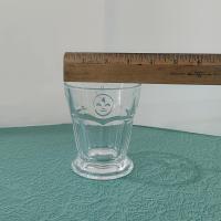 Vintage Fleur de Lis Rocks Glasses, Set of Four, Fleur de Lis Lowball Cocktail Glasses
