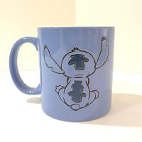 Vintage Disney Lilo and Stitch Blue Ceramic Oversized Coffee Tea Mug