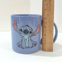 Vintage Disney Lilo and Stitch Blue Ceramic Oversized Coffee Tea Mug