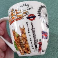 Vintage James Sadler Sights of London Ceramic Coffee Tea Mug