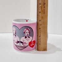 Vintage 50th Anniversary I Love Lucy Coffee Tea Mug, Episode 39 Job Switching, Lucille Ball Collectible