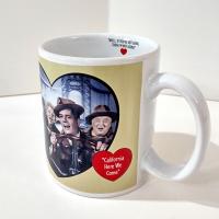 Vintage 50th Anniversary I Love Lucy Coffee Tea Mug, Episode 110 California Here We Come