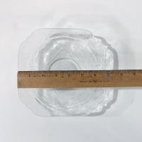 Vintage Indiana Glass Madrid Recollection Cereal Bowls, Set of Four, Pressed Glass Serving Bowls