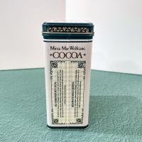 Vintage Mima Mae Wolfgang Cocoa Tin Box, Retro Metal Storage Container