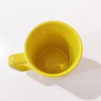 Vintage Yellow M & M Candy Ceramic Coffee Tea Mug