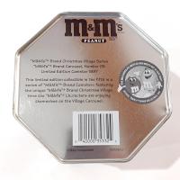 Vintage 1997 M&Ms Limited Edition Village Series Carousel Merry Go Round Christmas Holiday Tin, M and M's Collectible Storage Container