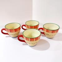 Vintage Pfaltzgraff Napoli Ceramic Mugs, Set of Four