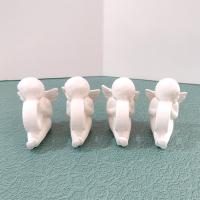Vintage Angel Cherub Ceramic Napkin Rings, Set of Four