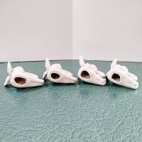 Vintage Angel Cherub Ceramic Napkin Rings, Set of Four