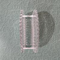 Vintage Princess House Royal Highlights Crystal Napkin Holder, Letter Desk Organizer