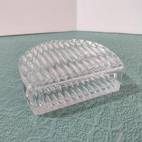 Vintage Princess House Royal Highlights Crystal Napkin Holder, Letter Desk Organizer