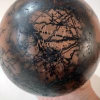 Vintage Sylvia Johnson Navajo Etched Horsehair Pottery Vase, Authentic Signed Native American Indian Ceramic Pot