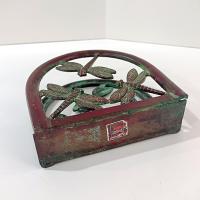 Vintage Dragonfly Metal Napkin Holder