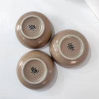 Vintage Noritake Madera Spruce Stoneware Coupe Cereal Soup Bowls, Set of Three