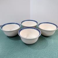 Vintage Pfaltzgraff Northwinds Deep Cereal Noodle Bowls, Set of Four