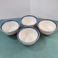 Vintage Pfaltzgraff Northwinds Deep Cereal Noodle Bowls, Set of Four