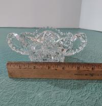 Vintage Antique Imperial Nucut Glass Sugar Bowl