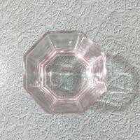 Vintage Cristal D'Arques Durand Octime Clear 5 Ounce Flat Tumbler, Octagonal Clear Lowball Juice Glass