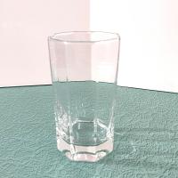 Vintage Cristal D'Arques Durand Octime Clear 12 Ounce Flat Tumbler, Octagonal Clear Highball Glass