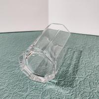 Vintage Cristal D'Arques Durand Octime Clear 12 Ounce Flat Tumbler, Octagonal Clear Highball Glass