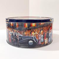 Vintage Jacobsens Bakery Denmark Night at the Opera Large Round Cookie Tin