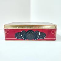 Vintage 1994 Unlock the Magic Oreo Christmas Holiday Tin, Oreo Cookie Collectible Tin Storage Container