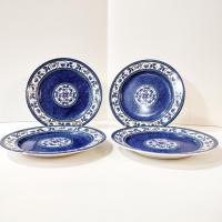 Vintage Pfaltzgraff Orleans Salad Dessert Plates, Set of Four, Thailand Backstamp