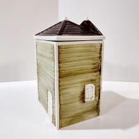 Vintage Otagari 1980 Town Row House Ceramic Cannister, House Cookie Jar