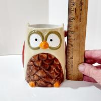 Vintage Owl Ceramic Coffee Tea Mug