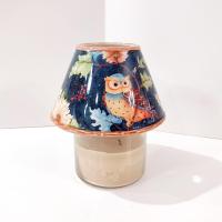 Vintage Yankee Candle Owl Ceramic Shade Jar Topper, Owl Lover Gift