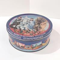 Vintage Wizard of Oz 50th Anniversary Denmark Cookie Tin, Wizard of Oz Collectible Metal Storage Tin