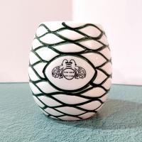 Vintage Limited Edition Patrón Tequila Blue Weber Agave Piña Shaped Ceramic Mug
