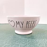 Vintage Love My Peeps Rae Dunn Bowl, Candy Dish, Nut Snack Bowl