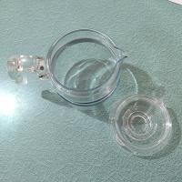 Vintage PYREX Flameware Stovetop Glass Coffee Percolator 4 Cup Carafe with Lid and Handle, Model Pyrex 7754-b