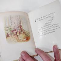 Vintage Die Geschichte Des Peterchen Hase Book, 1946 German Translation of The Tale of Peter Rabbit by Beatrix Potter