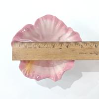Hibiscus Porcelain Flower Bowl, Hawaiian Ceramic Flower Dish