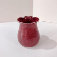 Vintage Mauve Pink Ceramic Pinch Pot Creamer, Small Ceramic Pitcher, Cliff Losee Studio Pottery