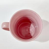 Vintage Pink Deer in the Woods Oversized Ceramic Coffee Tea Mug